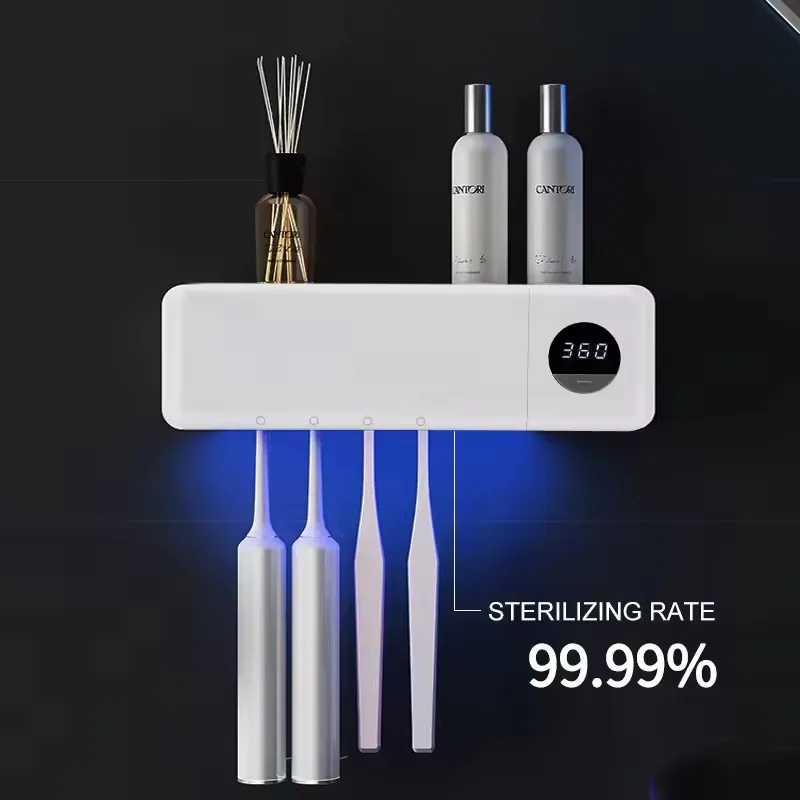 Naścienny Sterylizator UV z USB i Wyświetlaczem 🦷